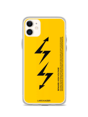 Yellow Lightning Pattern